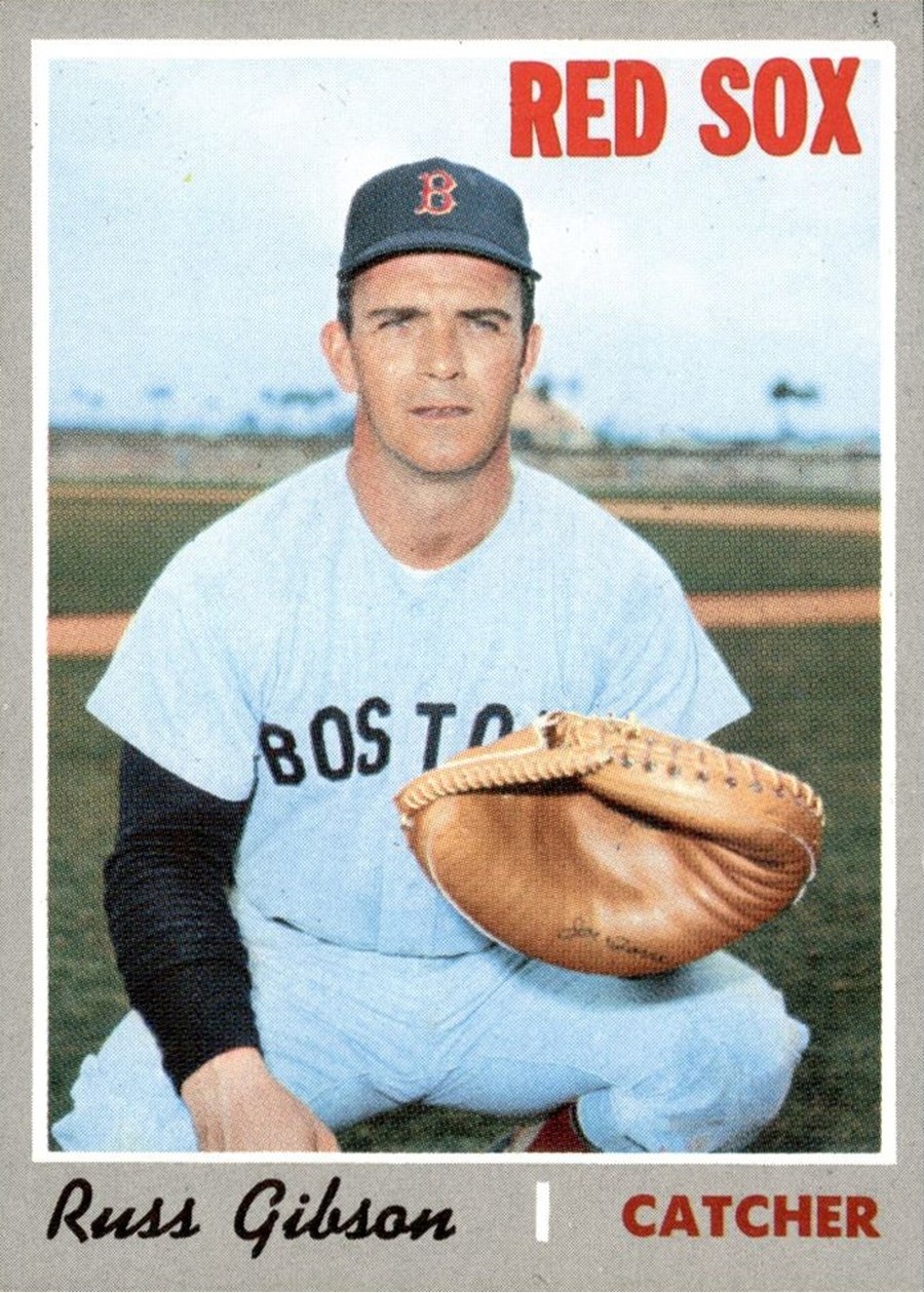 1970 Topps #237 Russ Gibson, Boston Red Sox