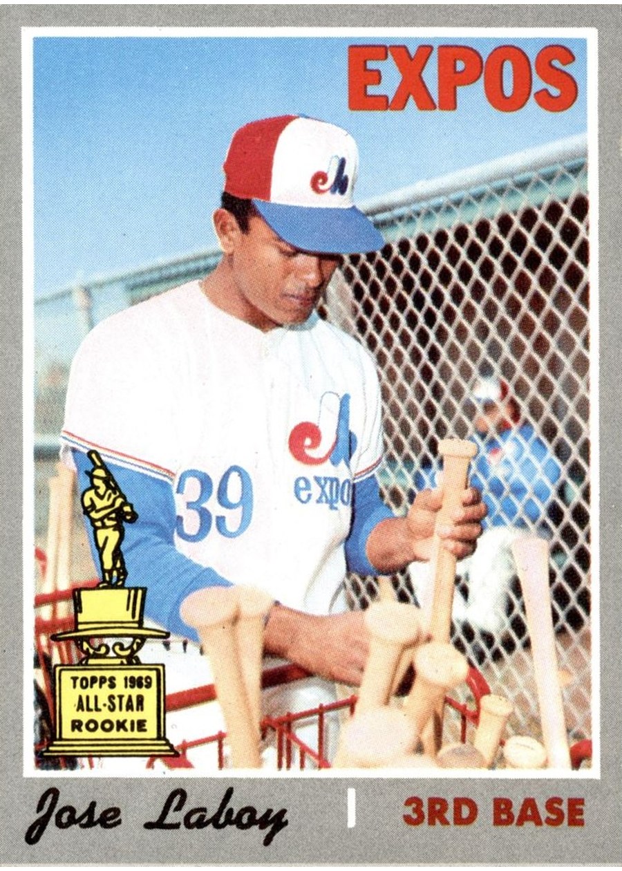 1970 Topps #238 Jose Laboy, Montreal Expos