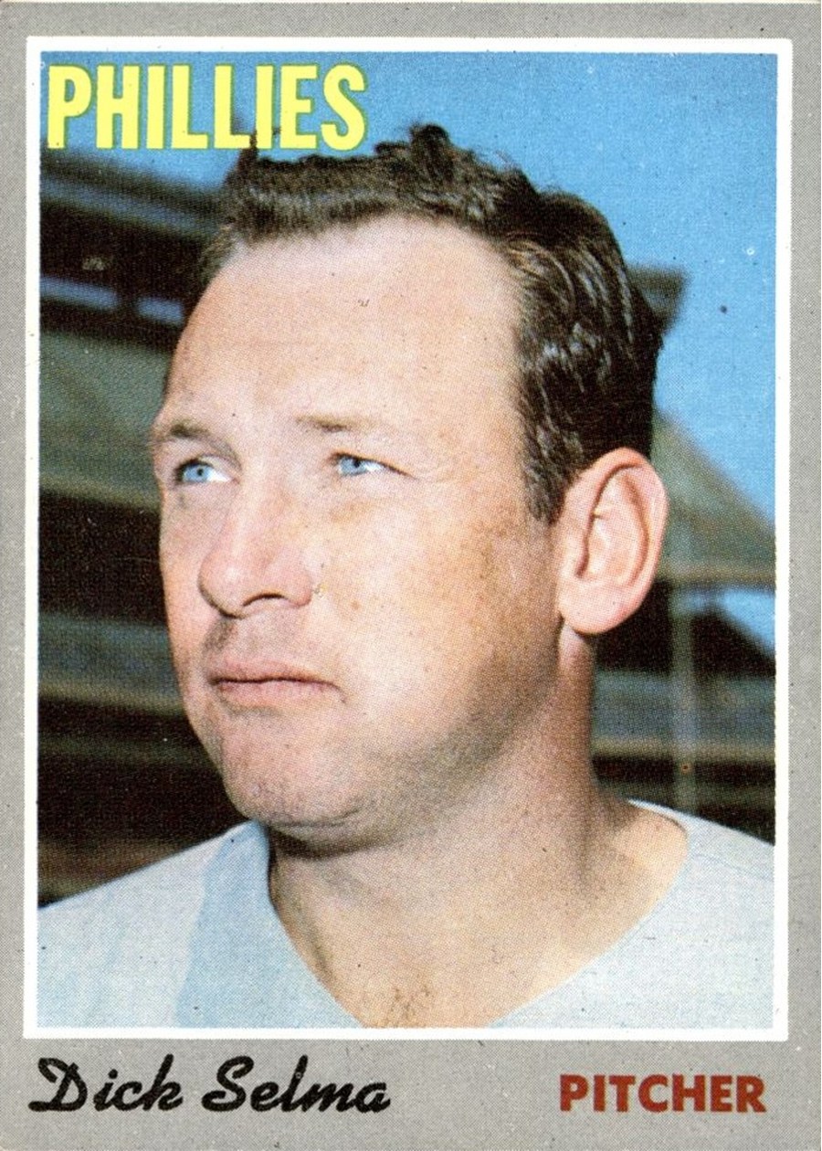 1970 Topps #24 Dick Selma, Philadelphia Phillies