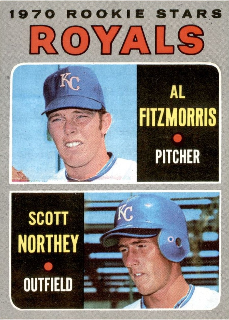 1970 Topps #241 Royals 1970 Rookie Stars, Kansas City Royals