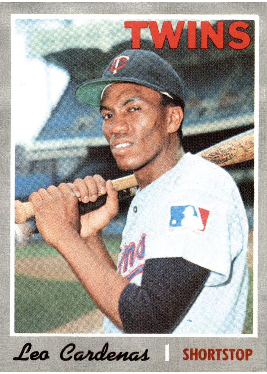 1970 Topps #245 Leo Cardenas, Minnesota Twins