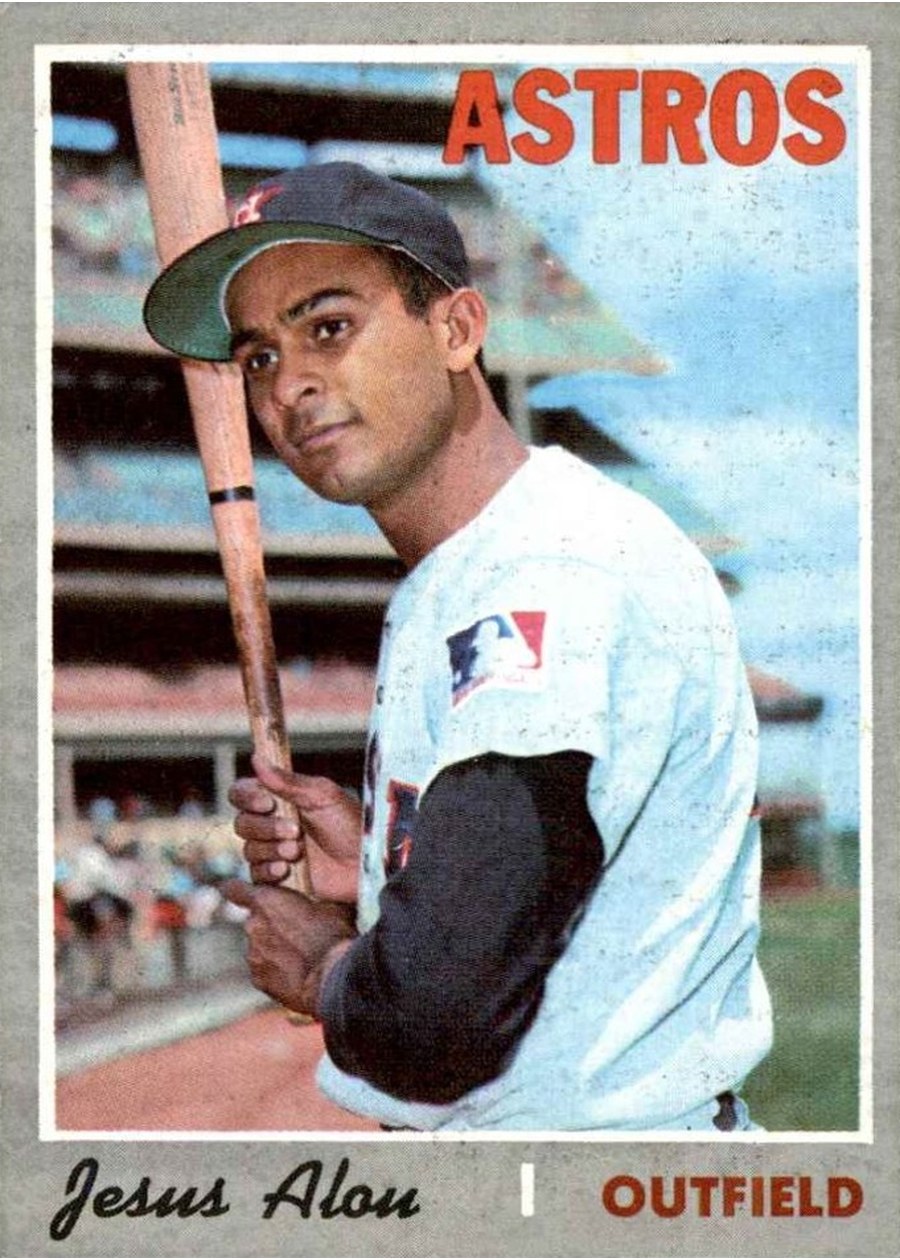 1970 Topps #248 Jesus Alou, Houston Astros