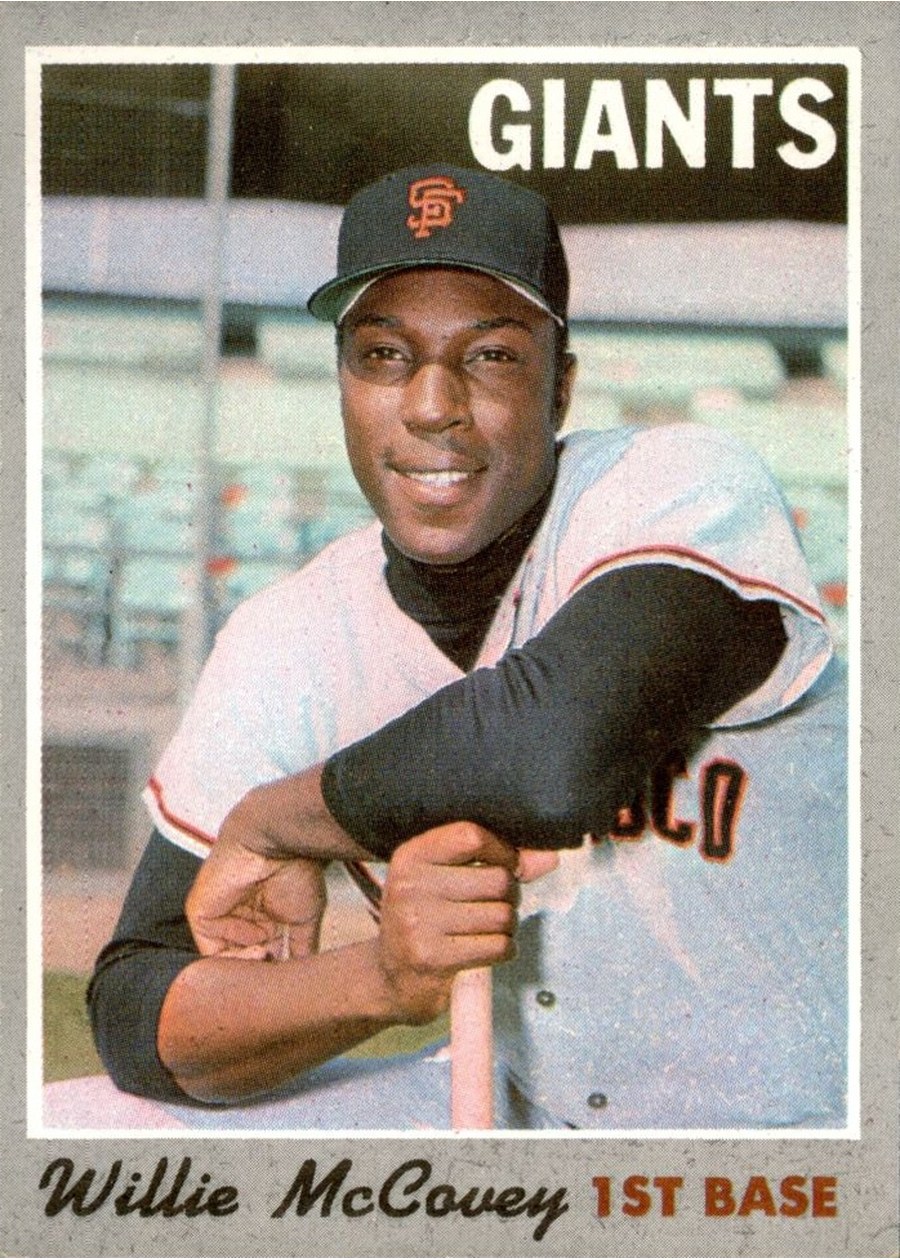 1970 Topps #250 Willie McCovey, San Francisco Giants