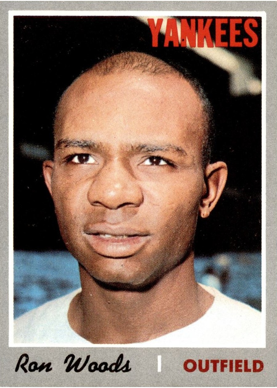 1970 Topps #253 Ron Woods, New York Yankees