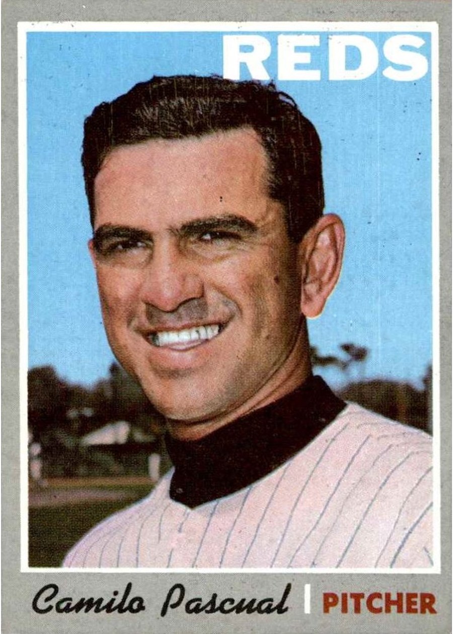 1970 Topps #254 Camilo Pascual, Cincinnati Reds