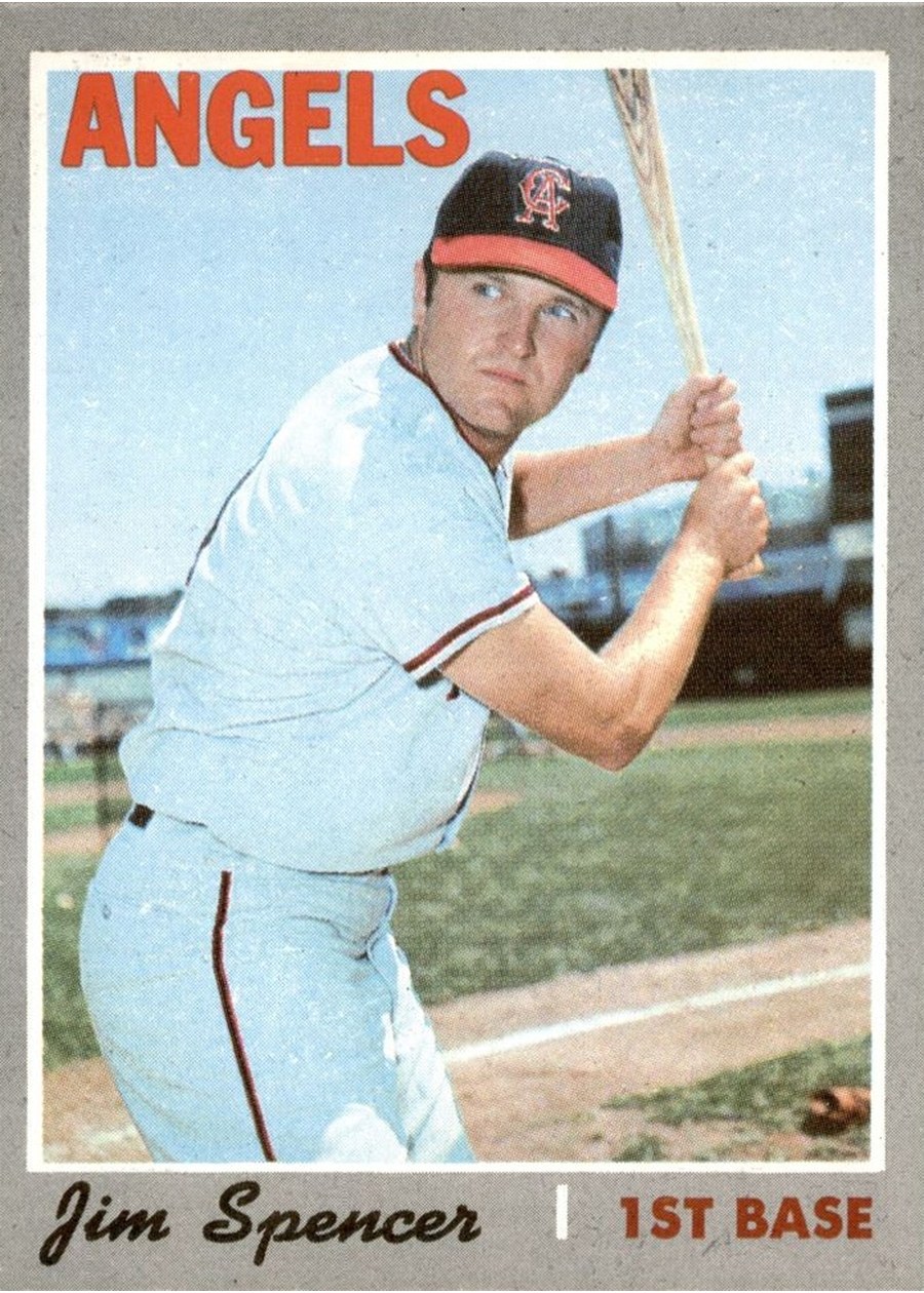 1970 Topps #255 Jim Spencer, California Angels