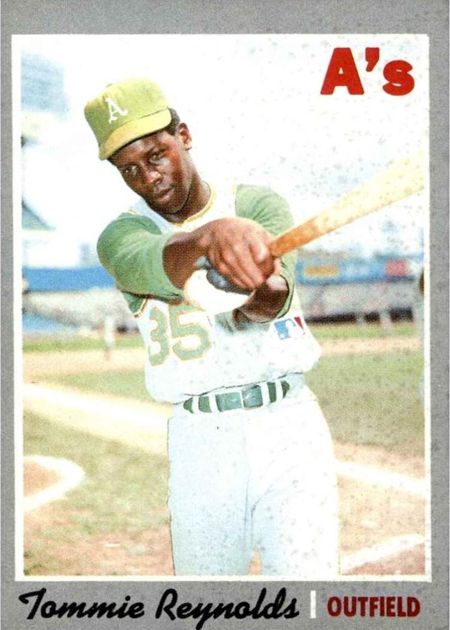 1970 Topps #259 Tommie Reynolds, Oakland Athletics
