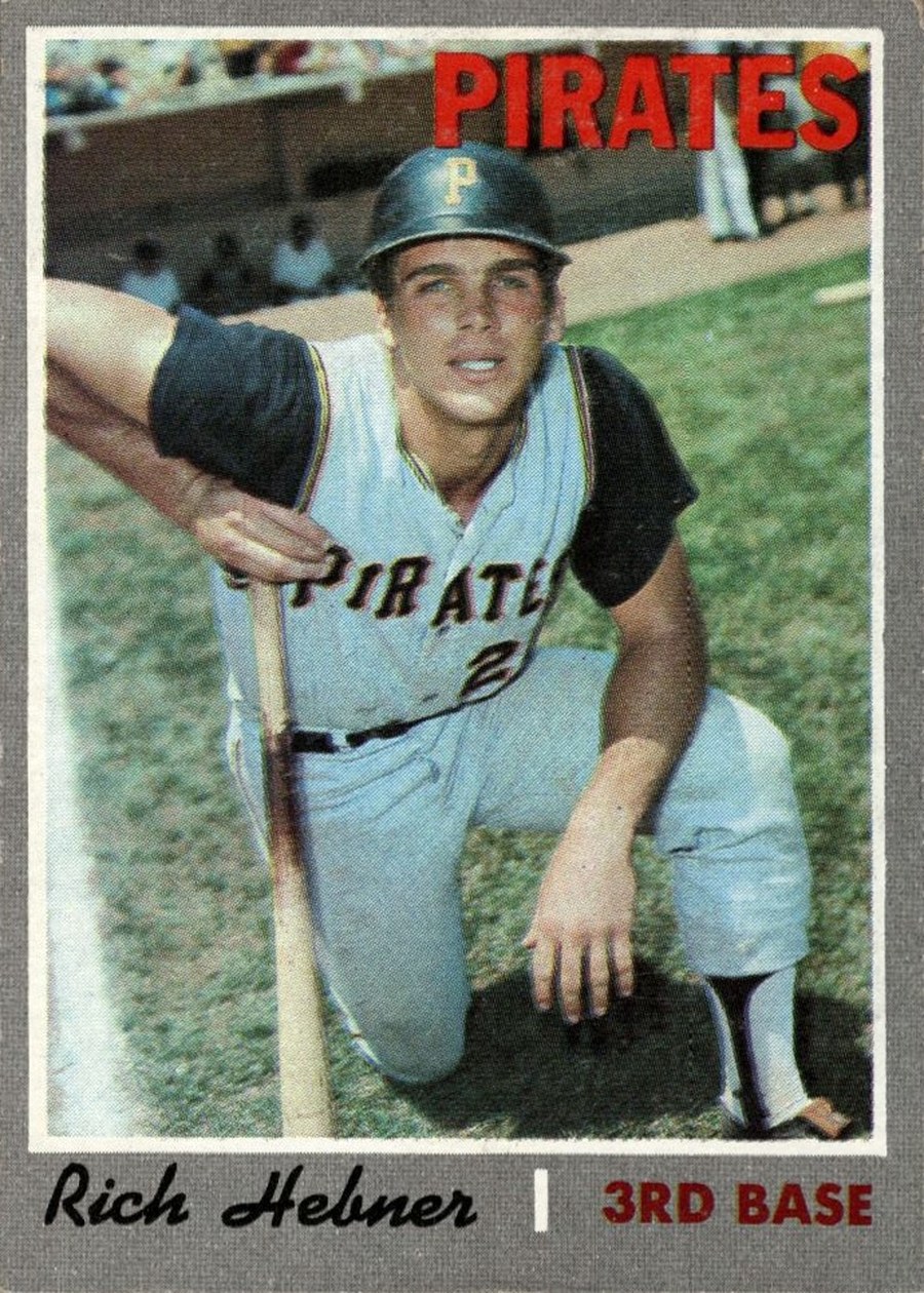 1970 Topps #264 Rich Hebner, Pittsburgh Pirates