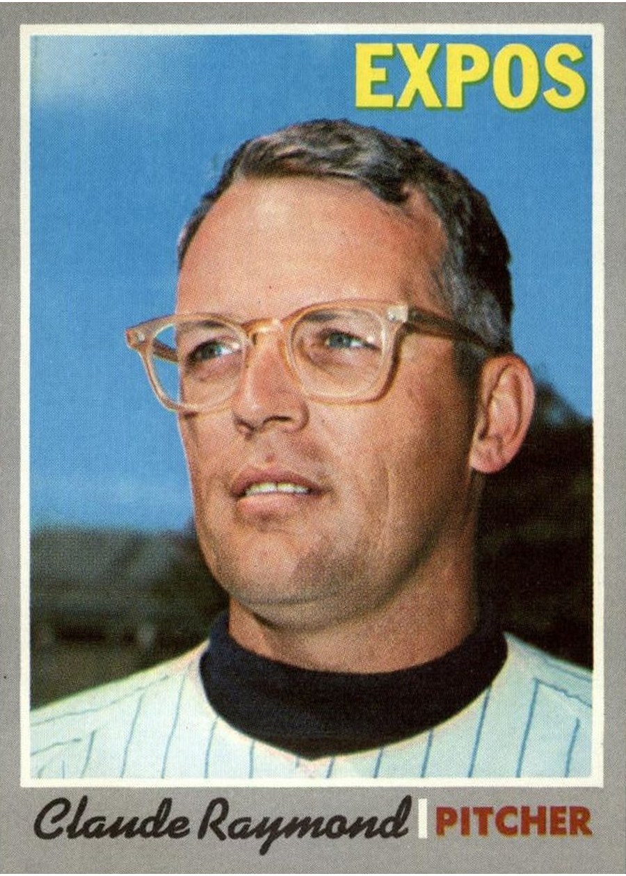 1970 Topps #268 Claude Raymond, Montreal Expos