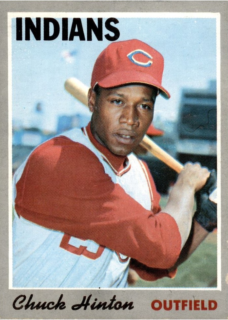 1970 Topps #27 Chuck Hinton, Cleveland Indians