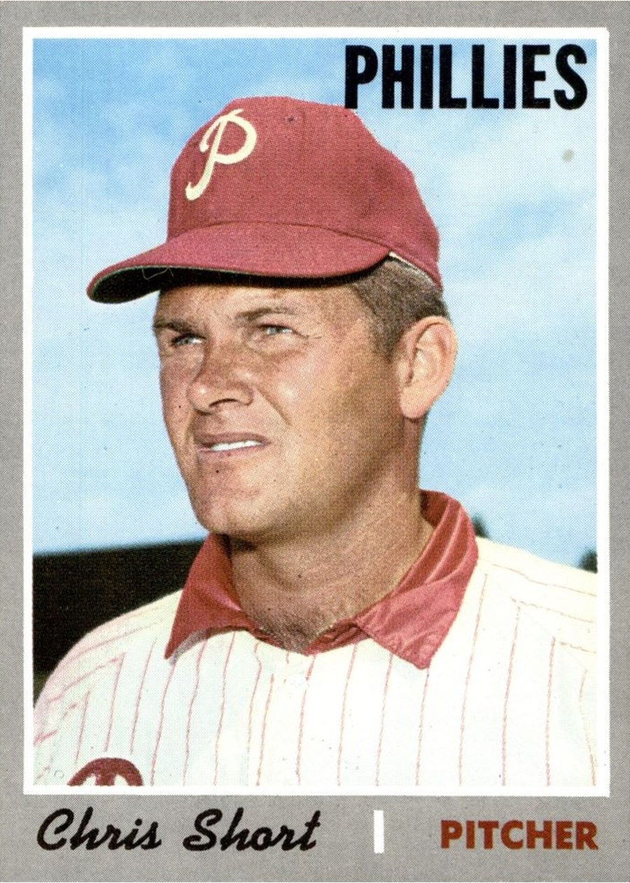 1970 Topps #270 Chris Short, Philadelphia Phillies
