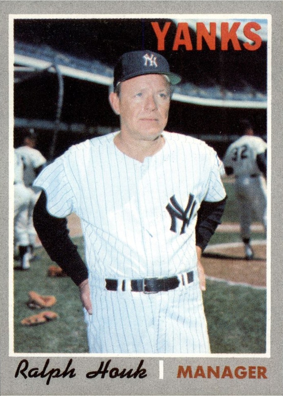 1970 Topps #273 Ralph Houk, New York Yankees