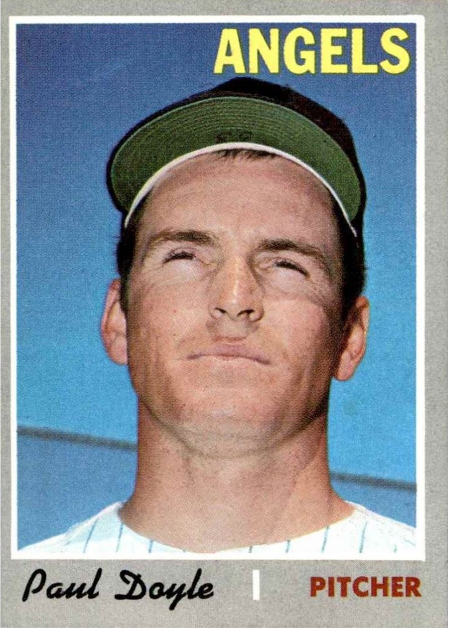 1970 Topps #277 Paul Doyle, California Angels