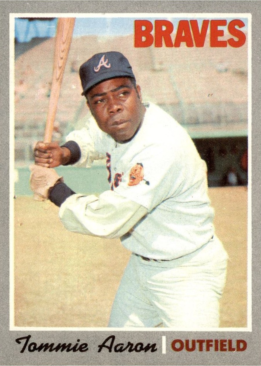 1970 Topps #278 Tommie Aaron, Atlanta Braves