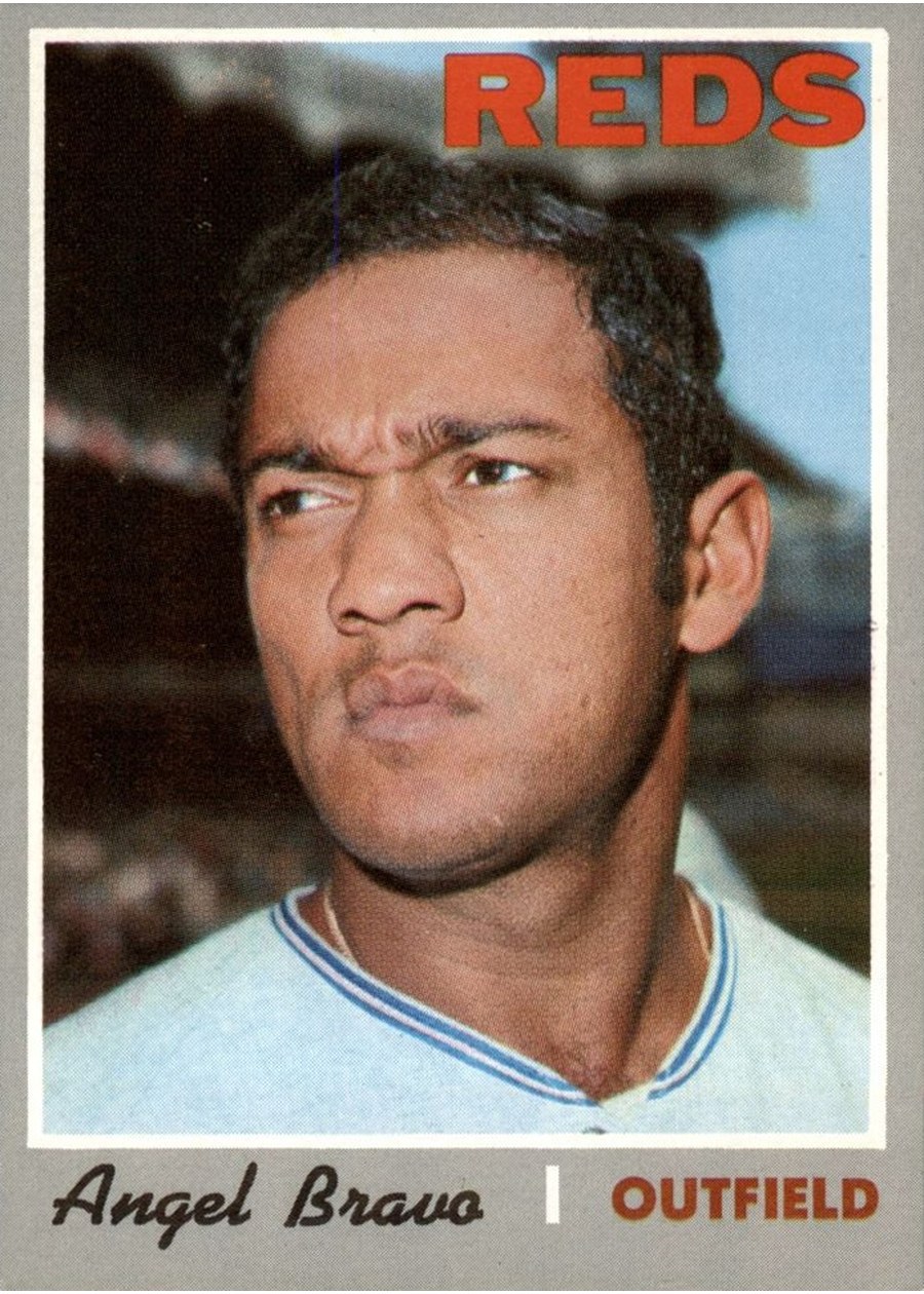 1970 Topps #283 Angel Bravo, Cincinnati Reds