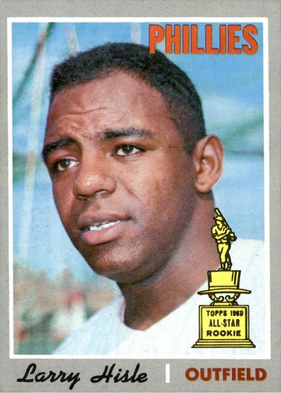 1970 Topps #288 Larry Hisle, Philadelphia Phillies