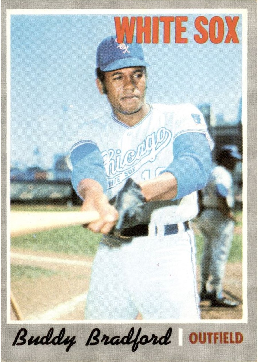1970 Topps #299 Buddy Bradford, Chicago White Sox