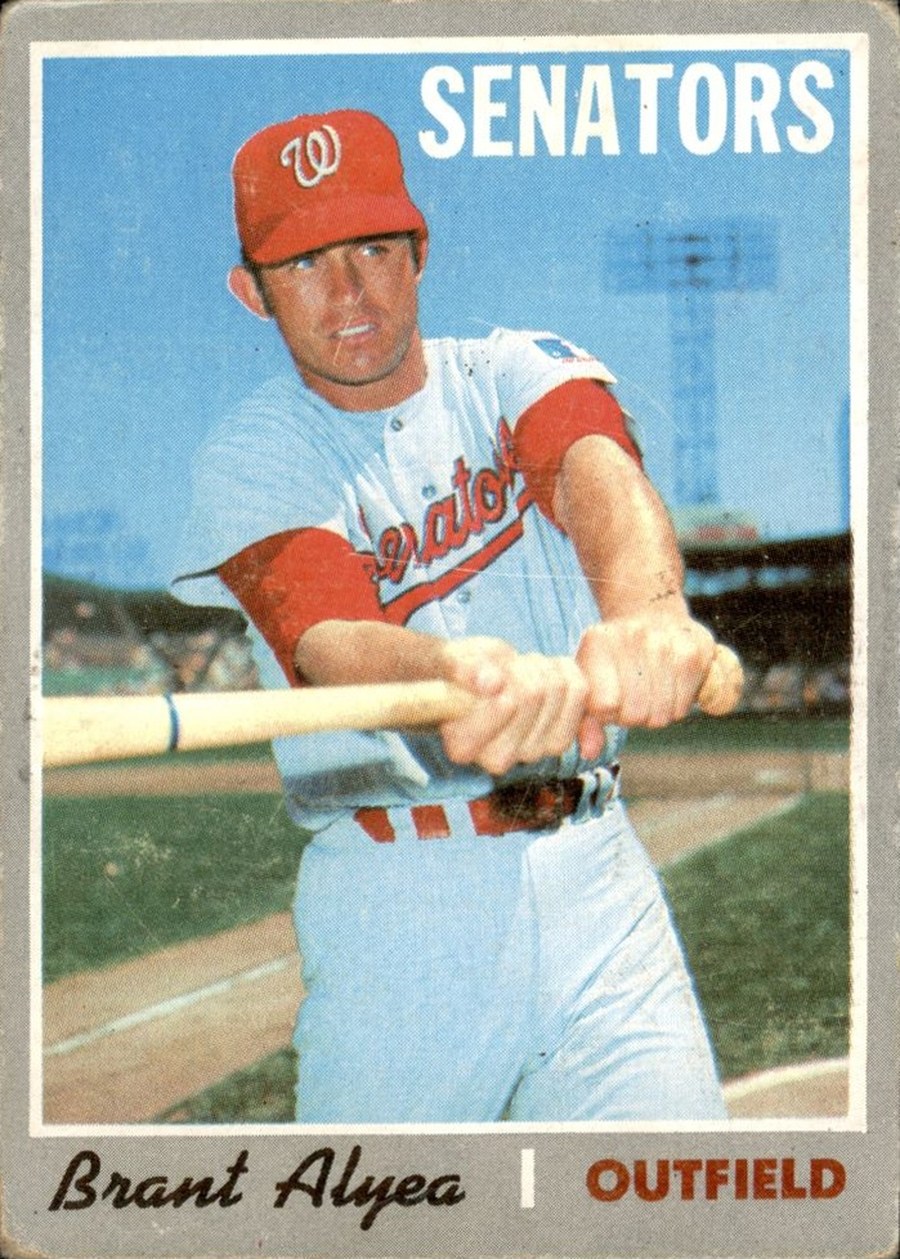 1970 Topps #303 Brant Alyea, Washington Senators
