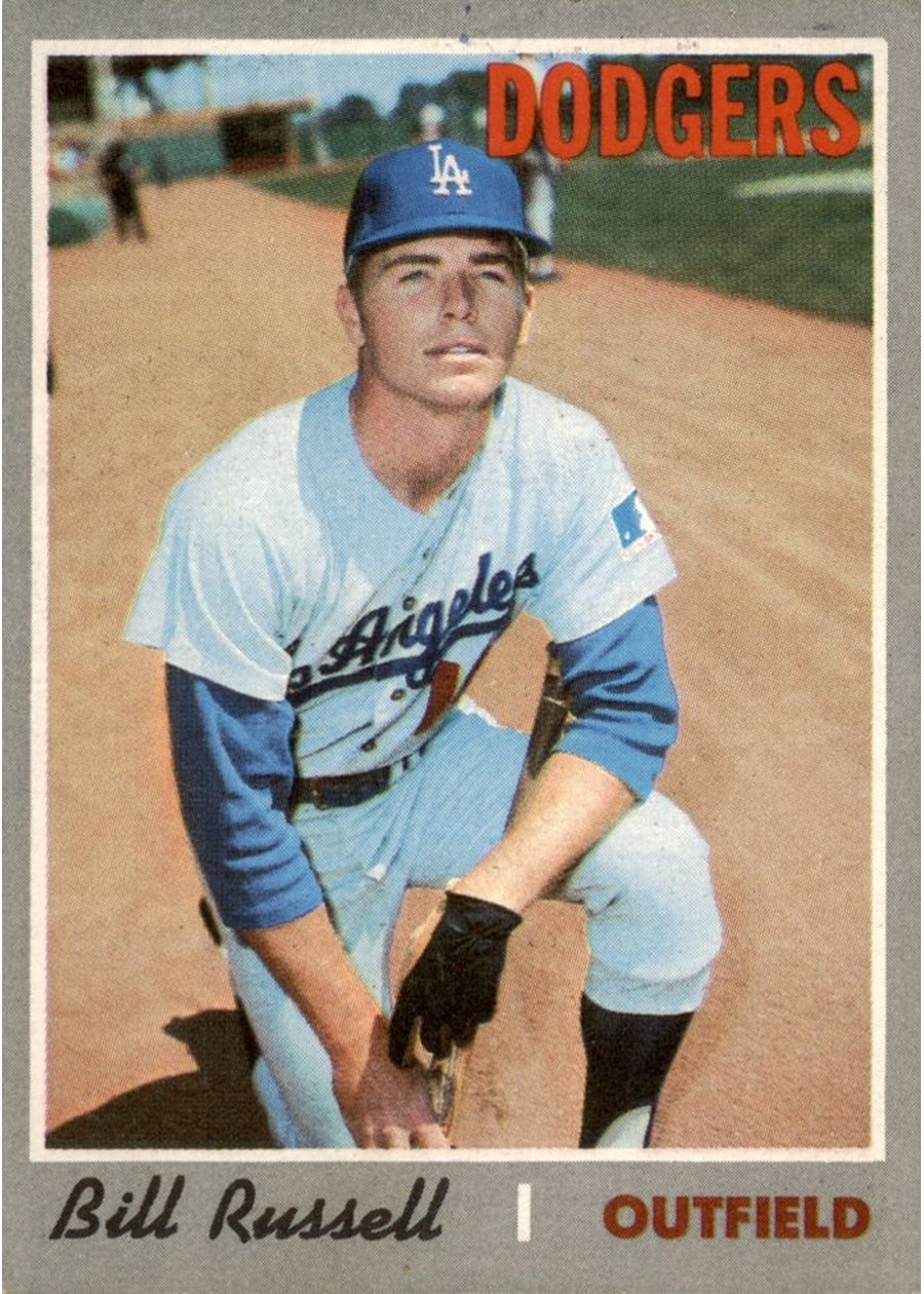 1970 Topps #304 Bill Russell, Los Angeles Dodgers