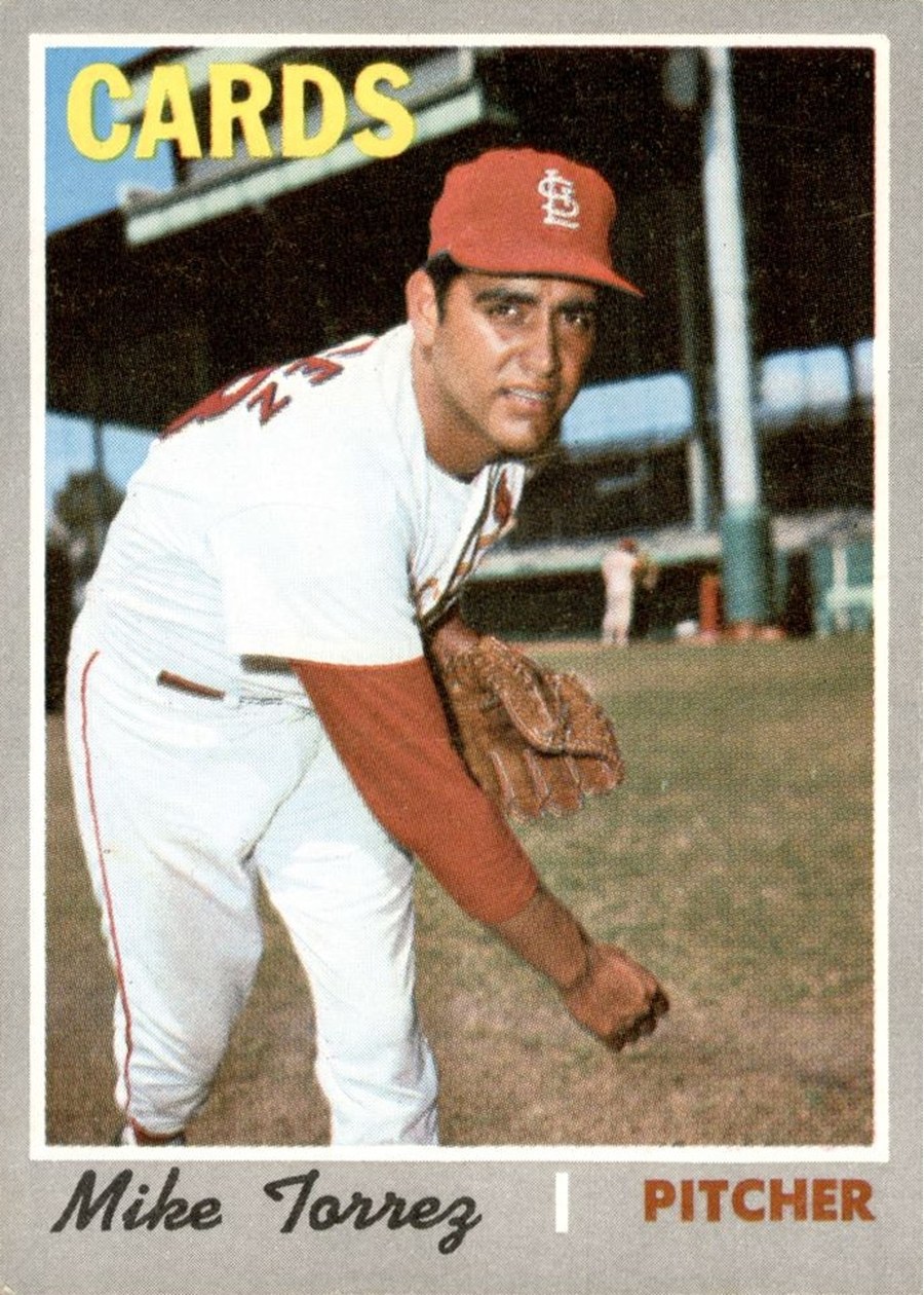 1970 Topps #312 Mike Torrez, St. Louis Cardinals