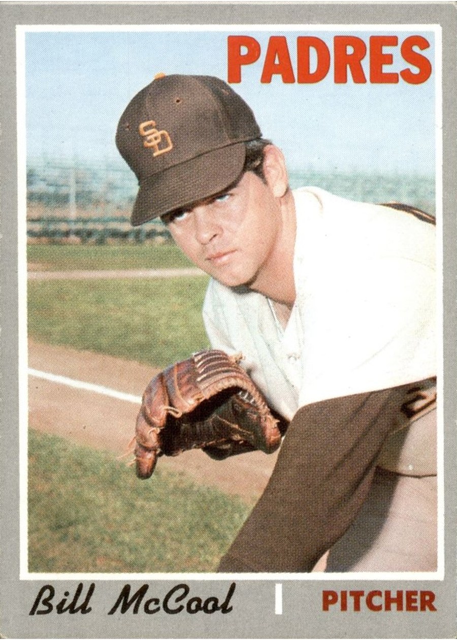 1970 Topps #314 Bill McCool, San Diego Padres