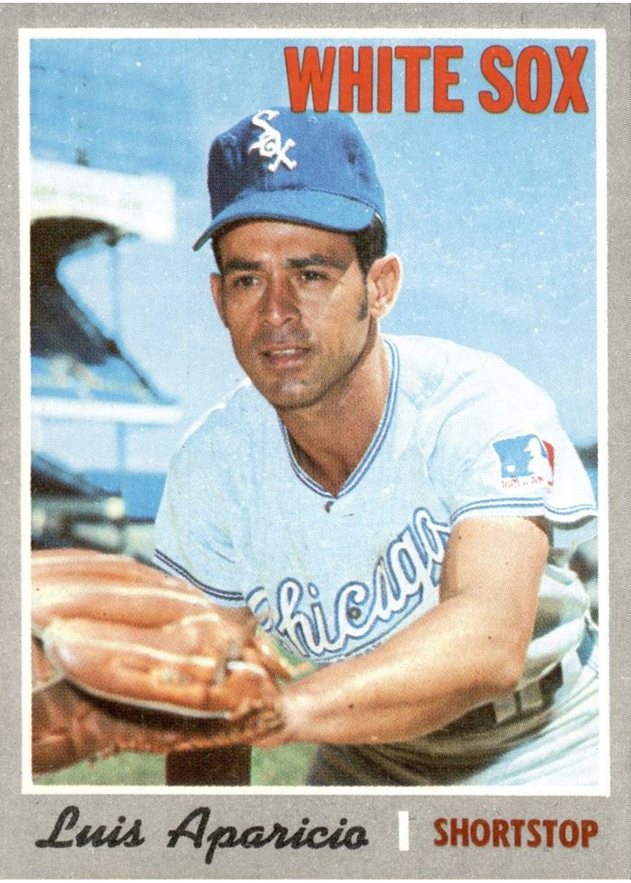 1970 Topps #315 Luis Aparicio, Chicago White Sox
