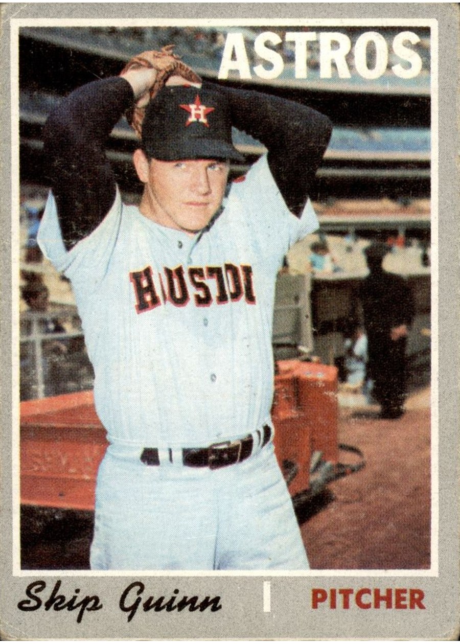 1970 Topps #316 Skip Guinn, Houston Astros