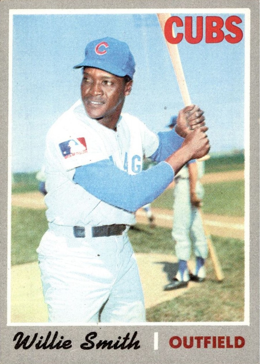 1970 Topps #318 Willie Smith, Chicago Cubs