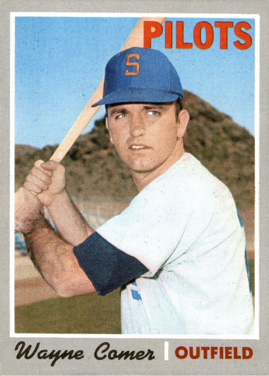 1970 Topps #323 Wayne Comer, Seattle Pilots