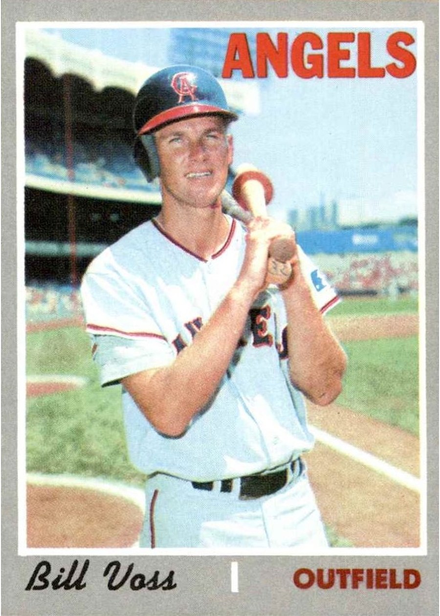 1970 Topps #326 Bill Voss, California Angels