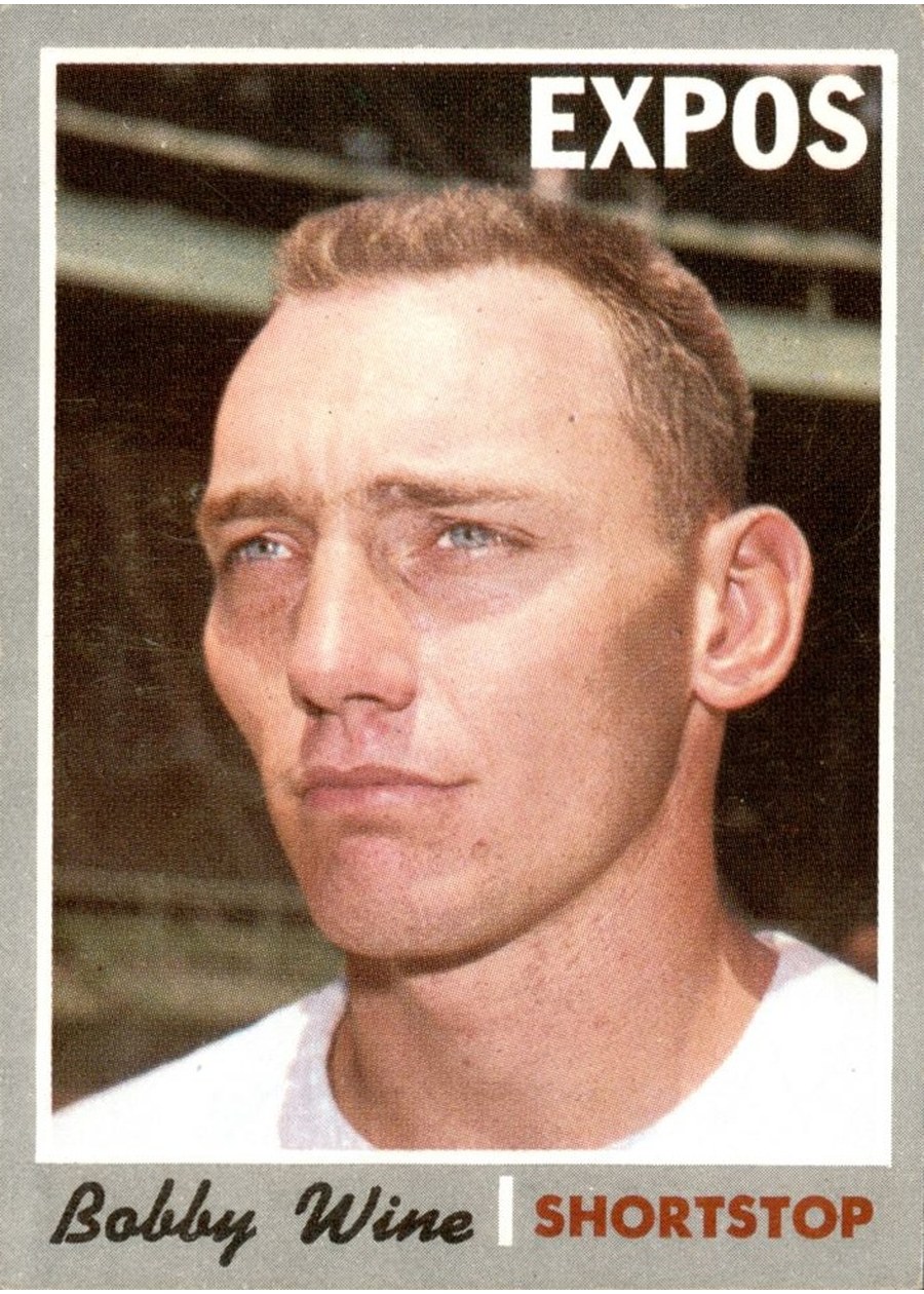 1970 Topps #332 Bobby Wine, Montreal Expos