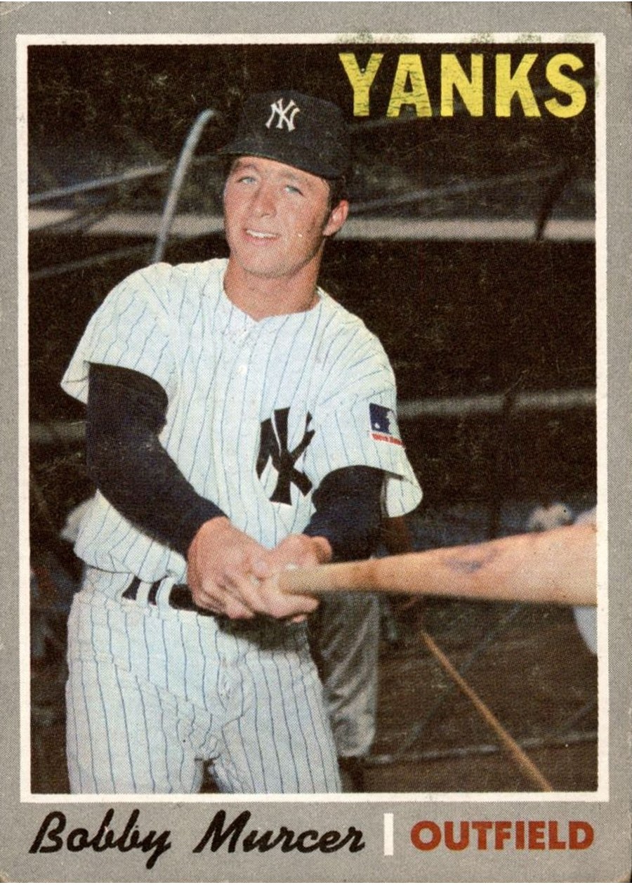 1970 Topps #333 Bobby Murcer, New York Yankees