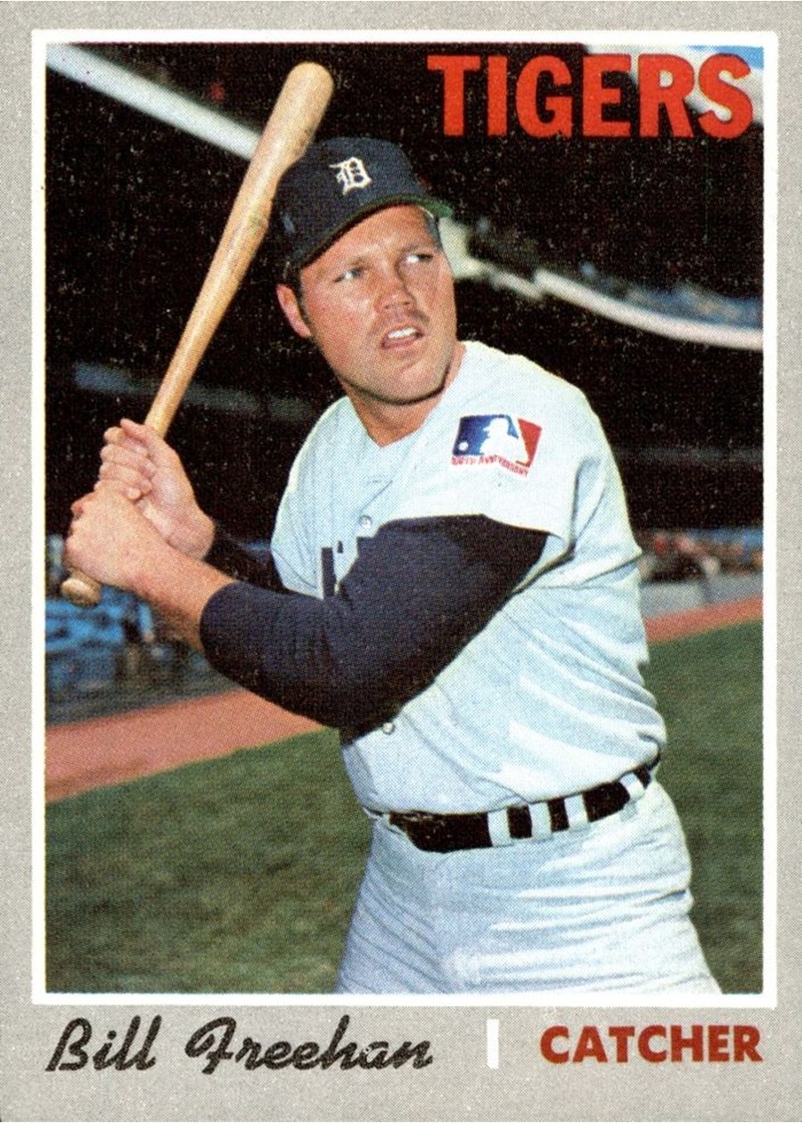 1970 Topps #335 Bill Freehan, Detroit Tigers