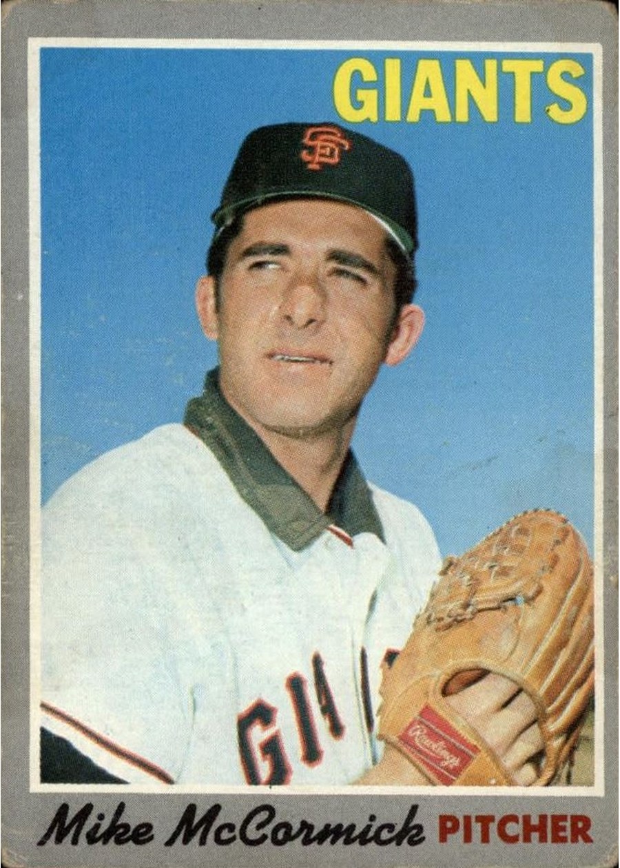 1970 Topps #337 Mike McCormick, San Francisco Giants