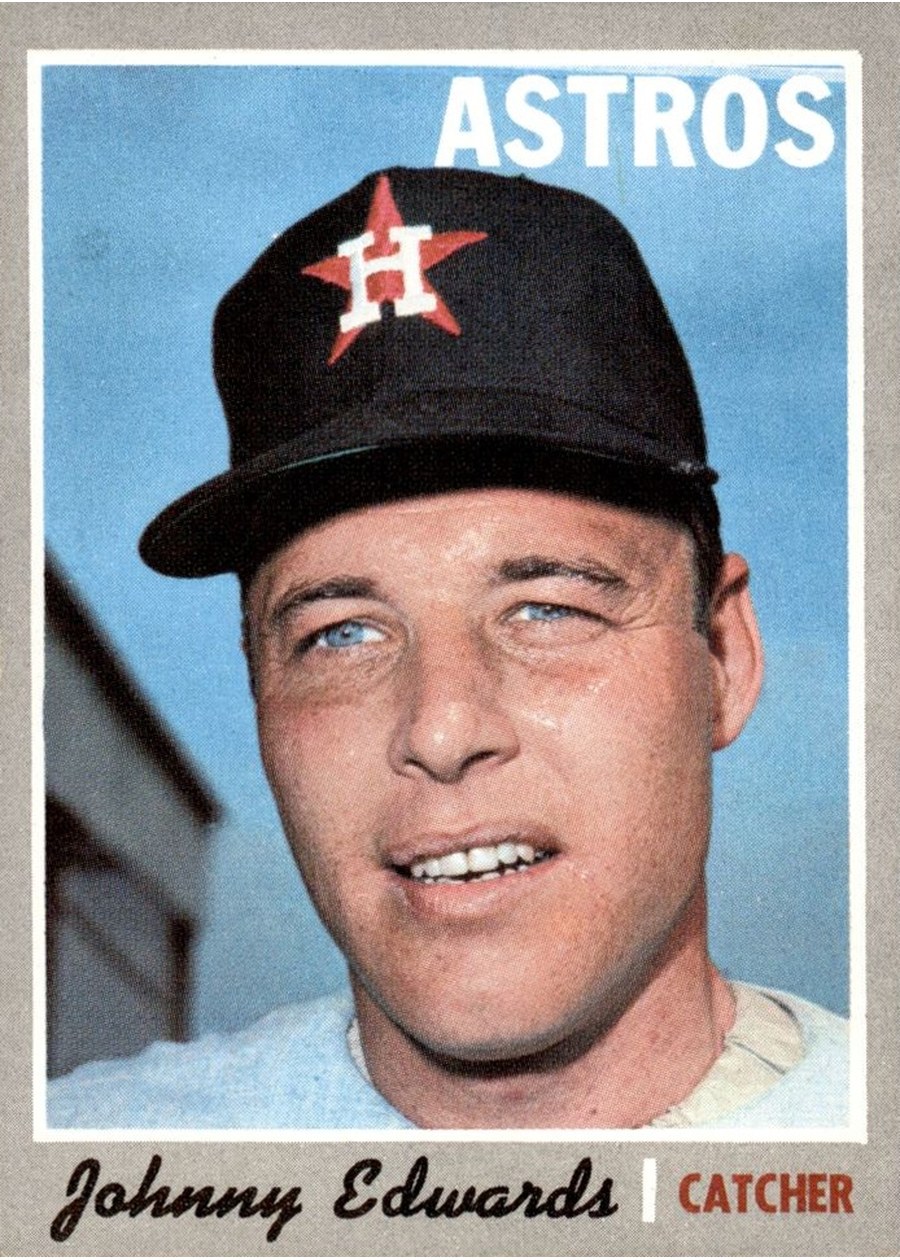 1970 Topps #339 Johnny Edwards, Houston Astros