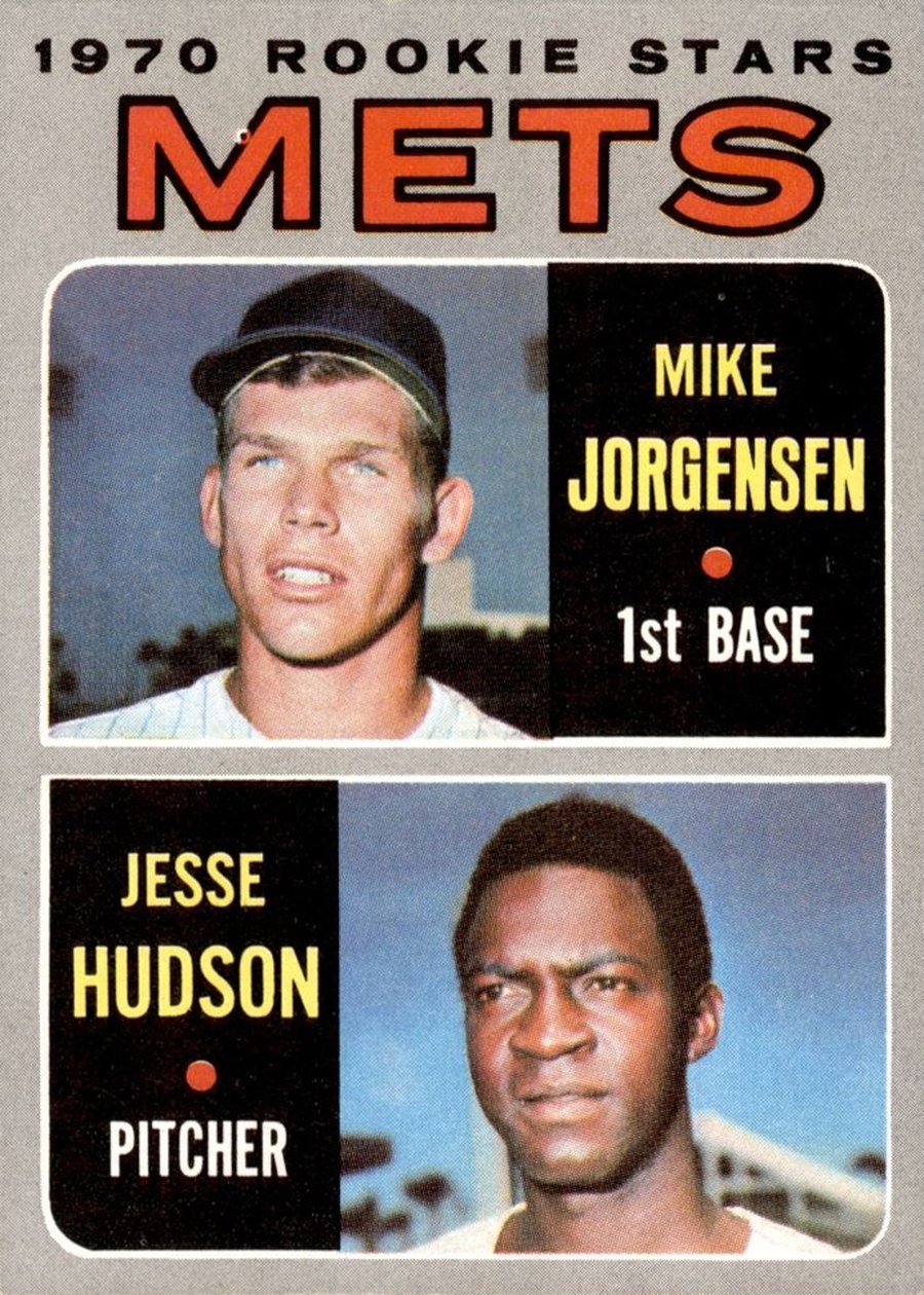 1970 Topps #348 Mets 1970 Rookie Stars, New York Mets