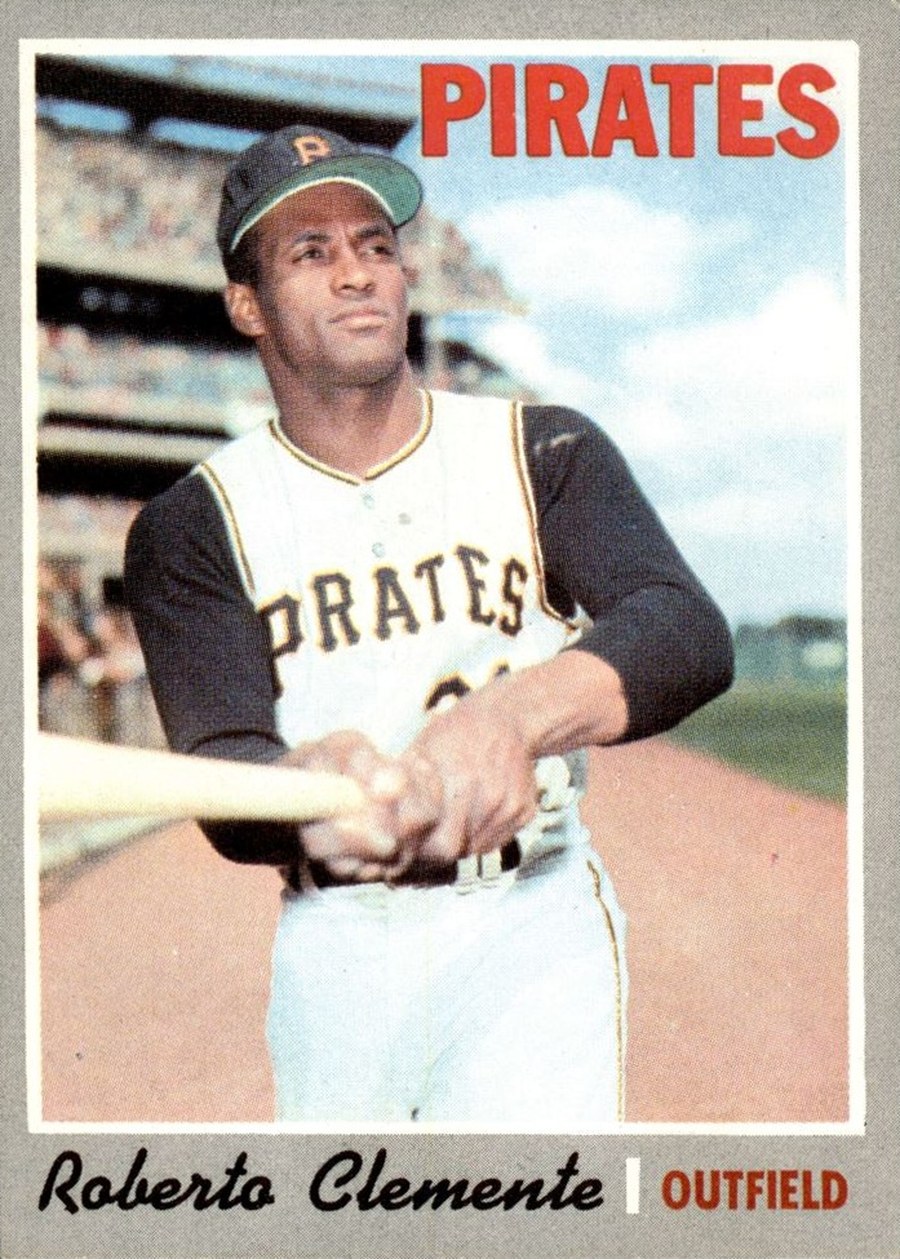 1970 Topps #350 Roberto Clemente, Pittsburgh Pirates
