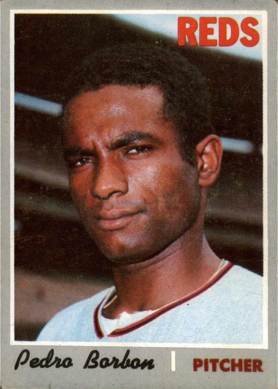1970 Topps #358 Pedro Borbon, Cincinnati Reds