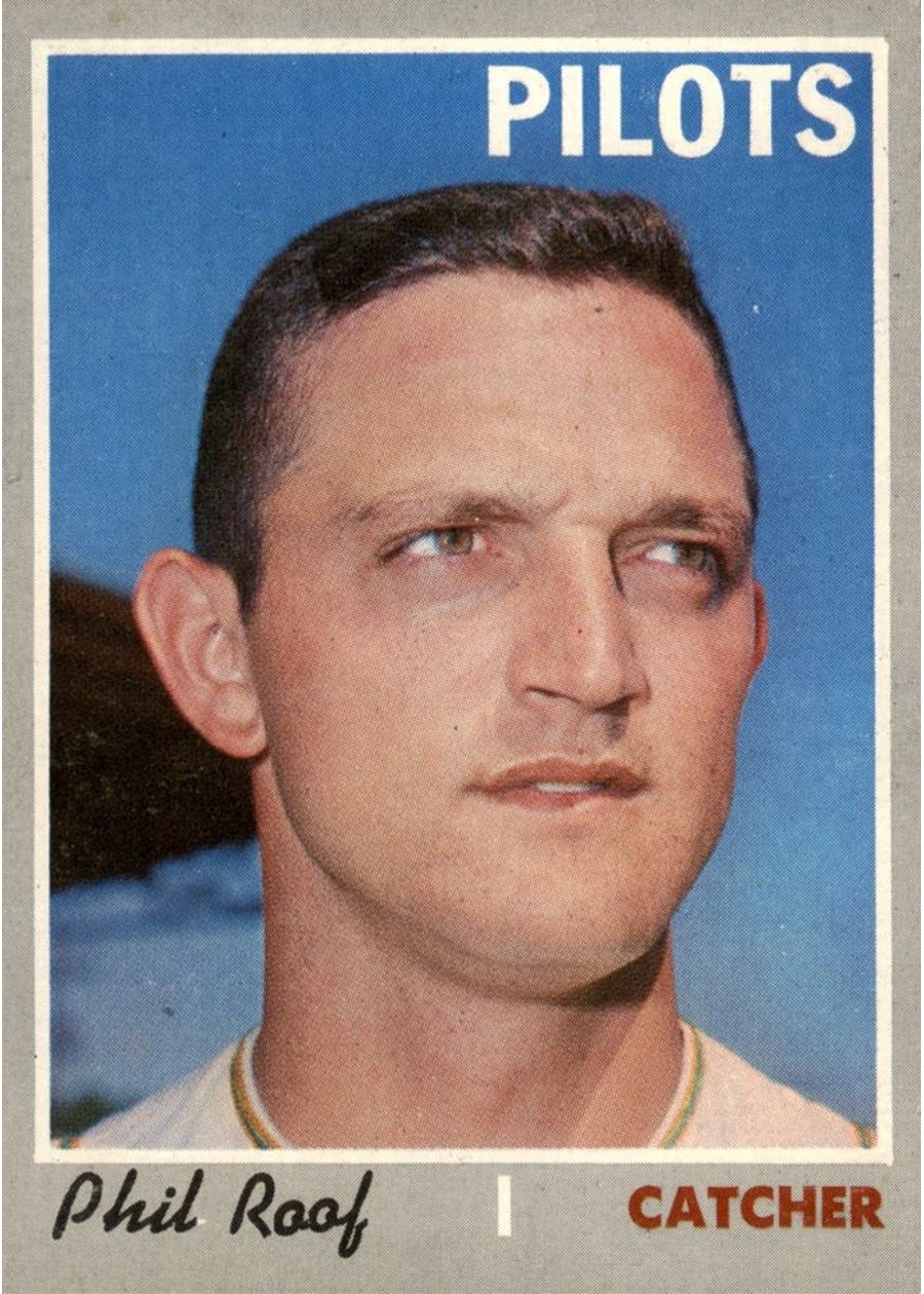 1970 Topps #359 Phil Roof, Seattle Pilots