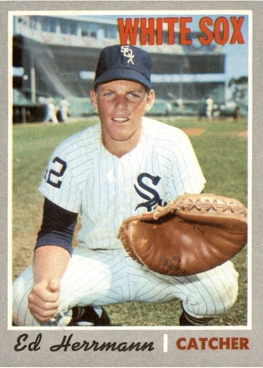 1970 Topps #368 Ed Herrmann, Chicago White Sox