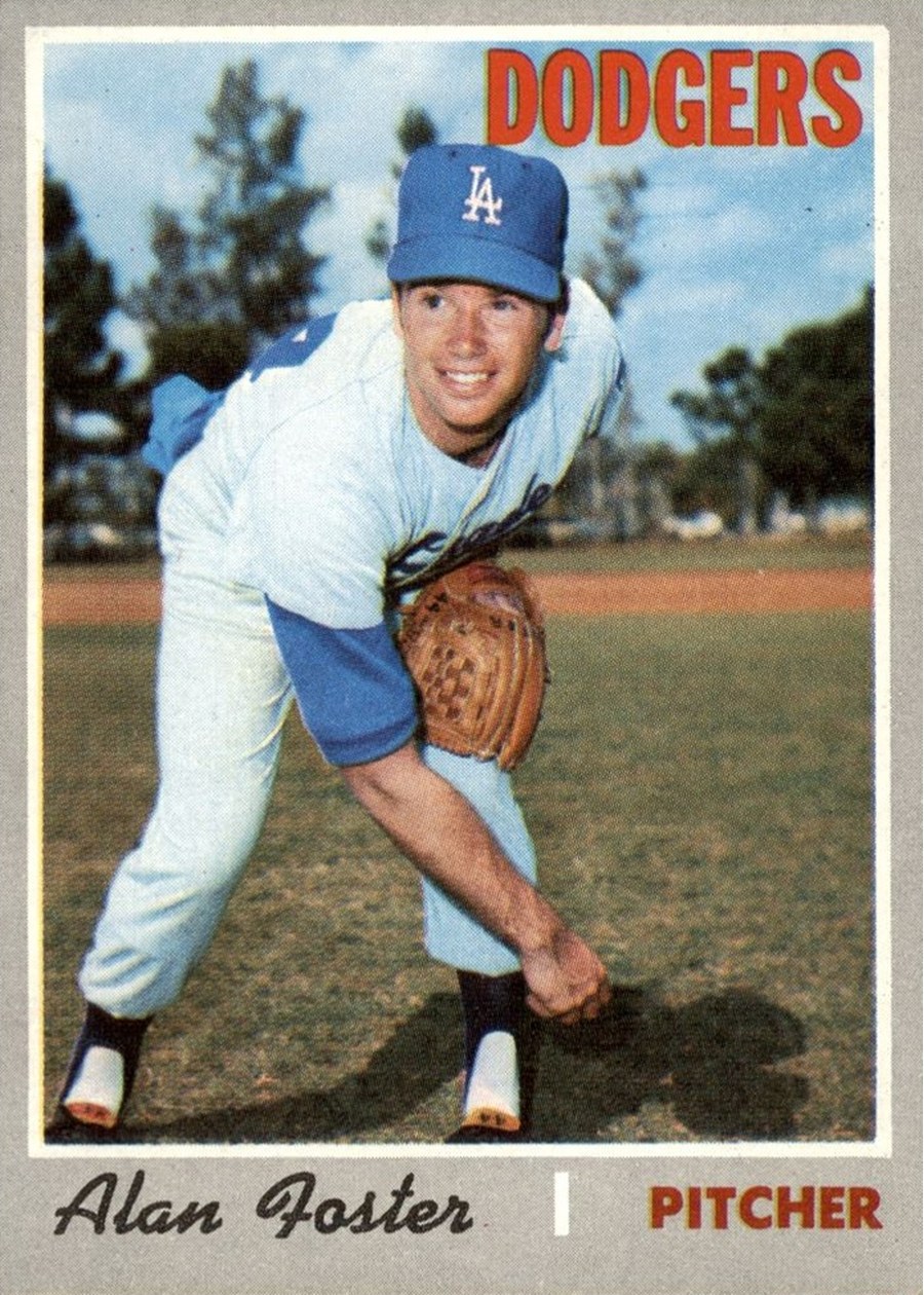 1970 Topps #369 Alan Foster, Los Angeles Dodgers