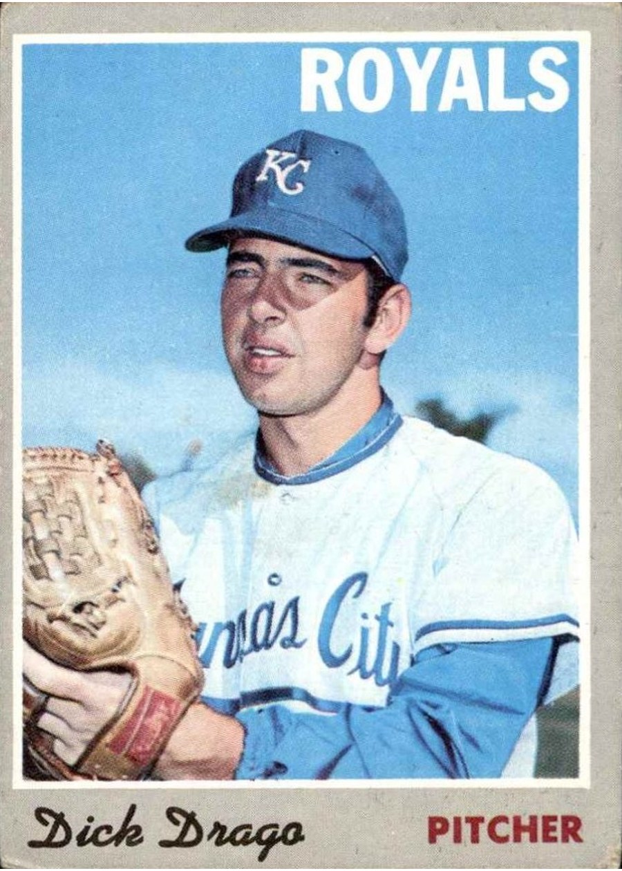 1970 Topps #37 Dick Drago, Kansas City Royals