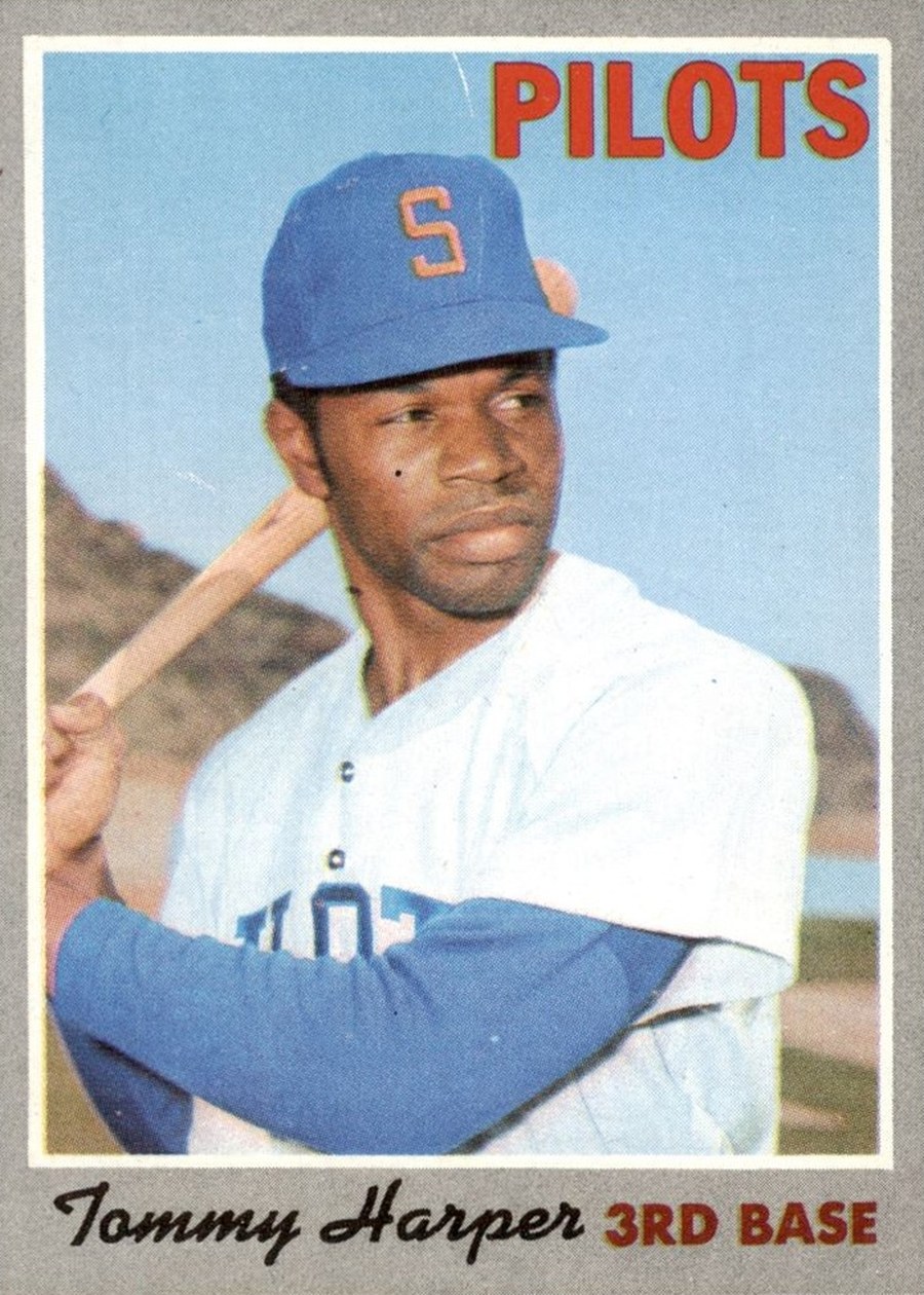 1970 Topps #370 Tommy Harper, Seattle Pilots