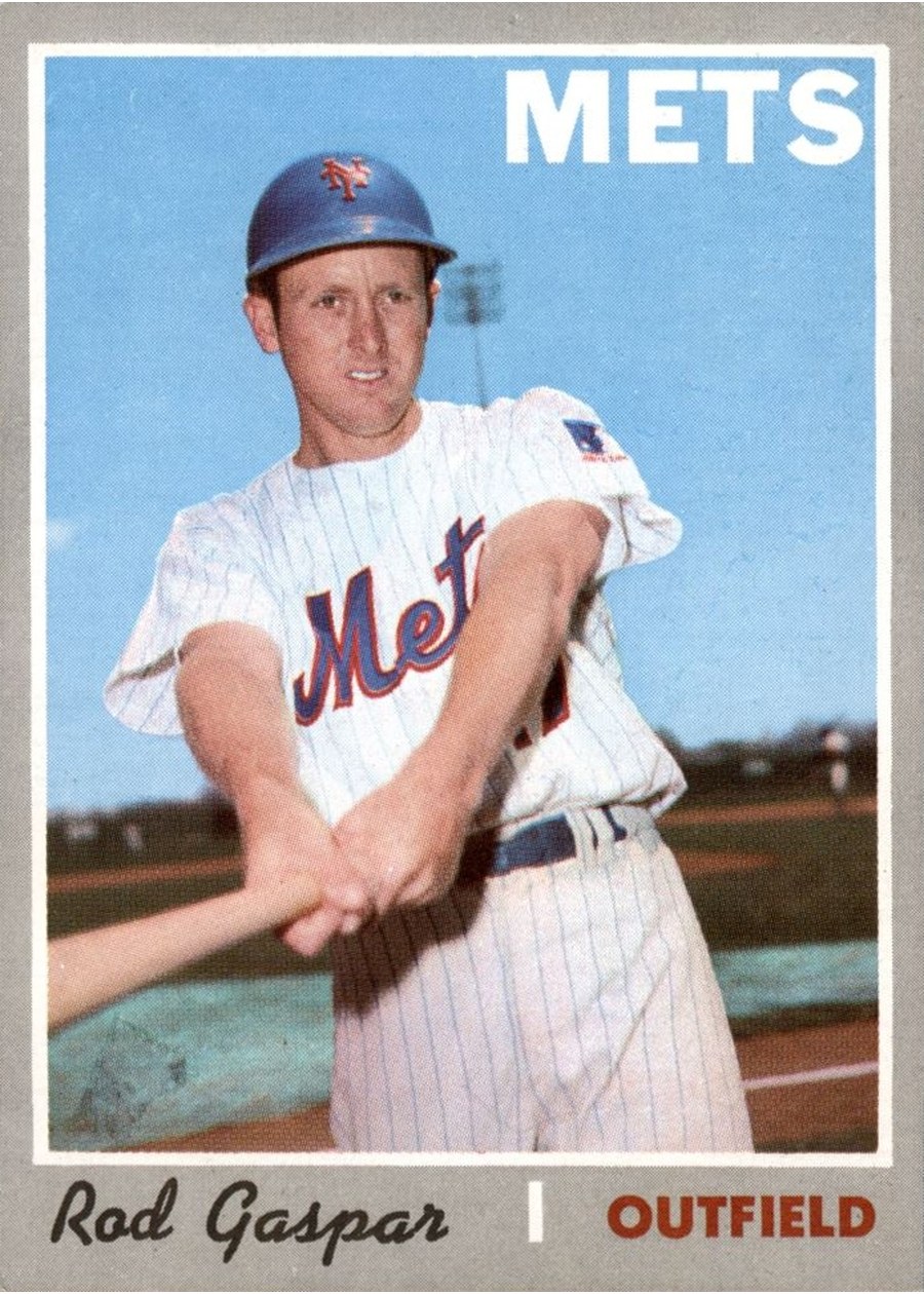 1970 Topps #371 Rod Gaspar, New York Mets