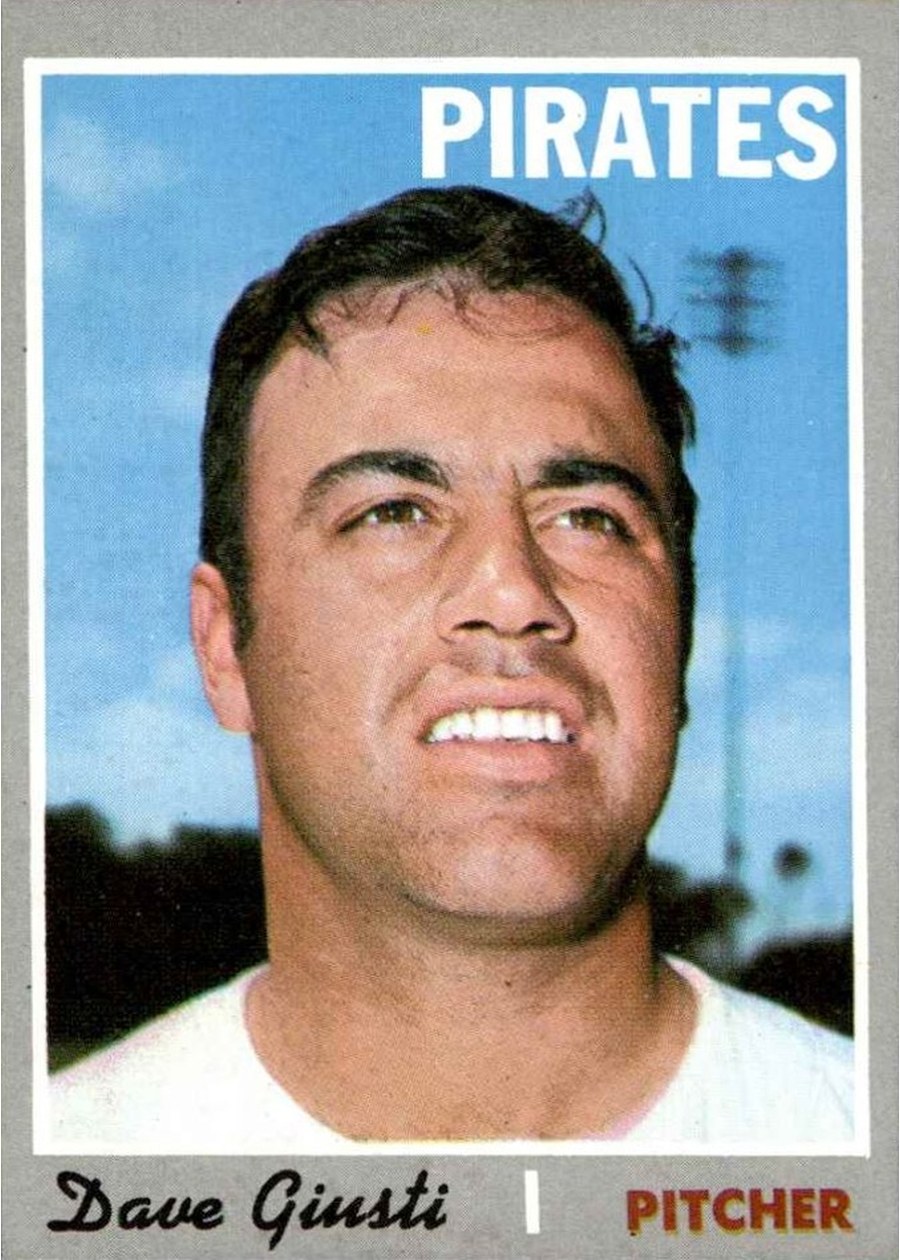 1970 Topps #372 Dave Giusti, Pittsburgh Pirates