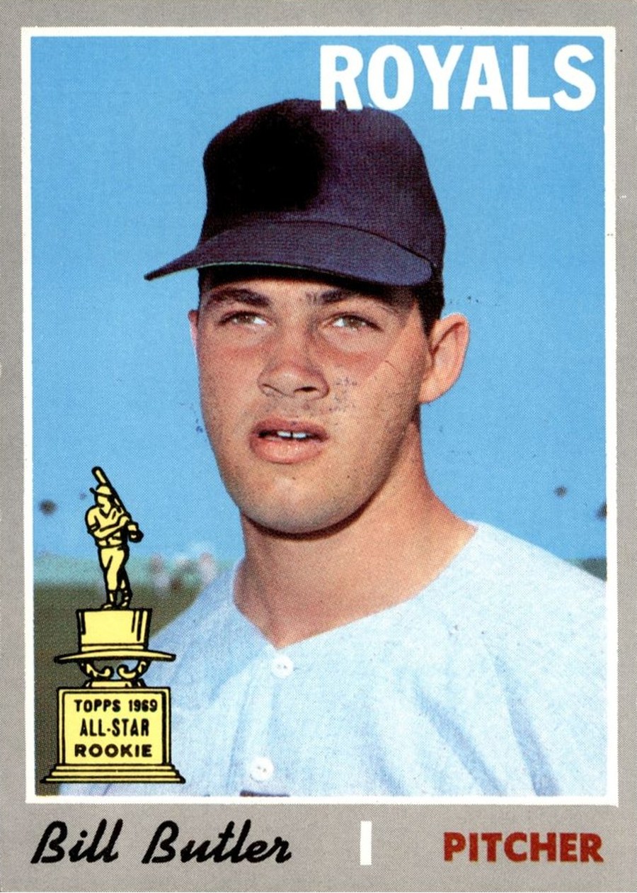 1970 Topps #377 Bill Butler, Kansas City Royals