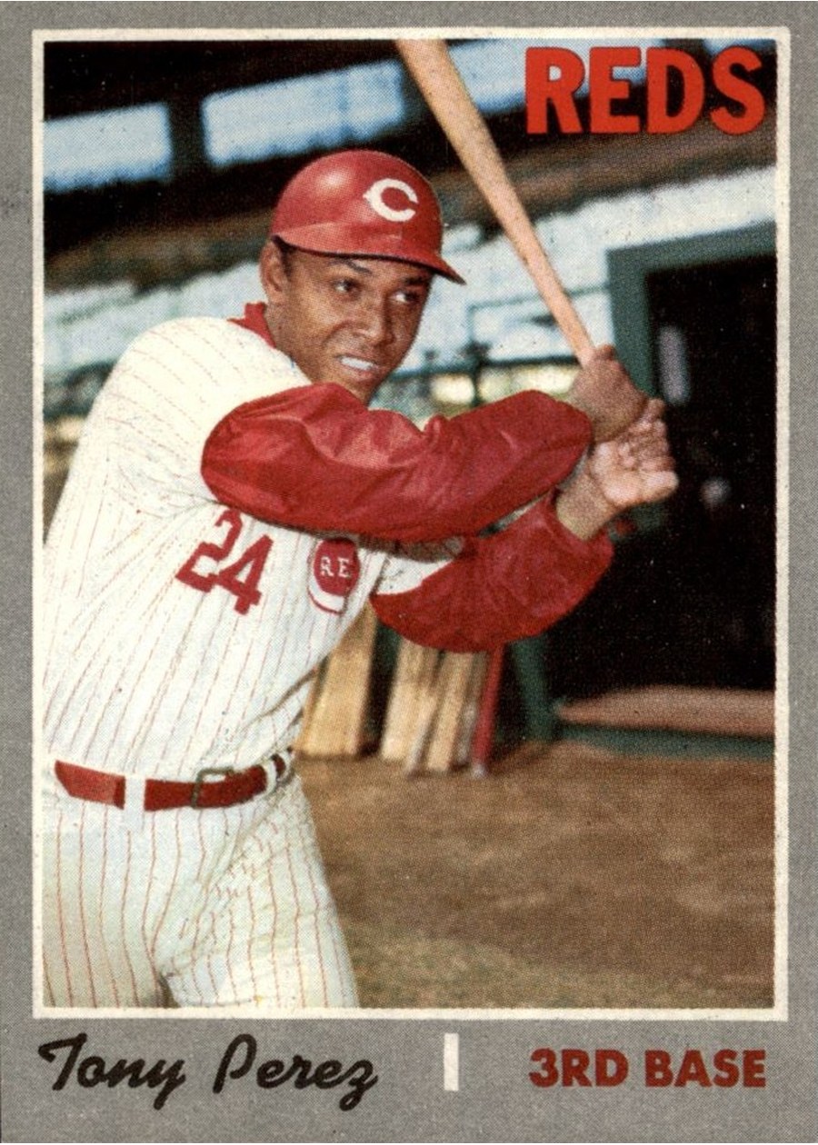 1970 Topps #380 Tony Perez, Cincinnati Reds
