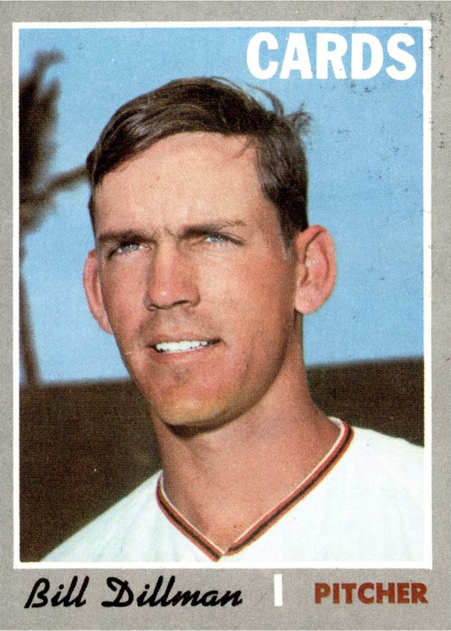 1970 Topps #386 Bill Dillman, St. Louis Cardinals