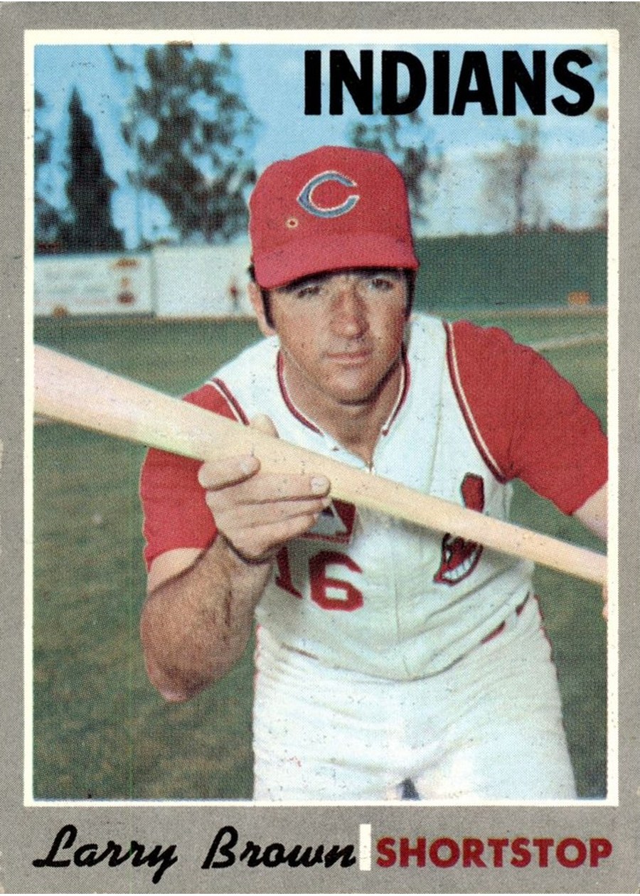 1970 Topps #391 Larry Brown, Cleveland Indians