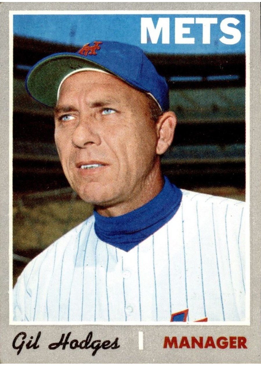 1970 Topps #394 Gil Hodges, New York Mets